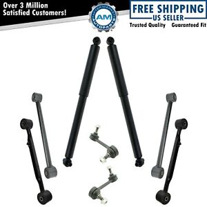 Rear Shock Absorber Trailing Arms Control Arms Sway Links Kit for GM SUV