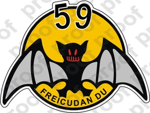 AUFKLEBER USAF 59th FIGHTER INTERCEPTOR SQUADRON - Bild 1 von 1