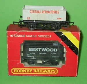 Hornby / R.096 Bestwood & R.210 General Refractories Wagons / One Boxed - Picture 1 of 9