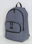 Vans Off The Wall Schooling Blue Denim Dot Laptop Backpack 3 Pocket New NWT