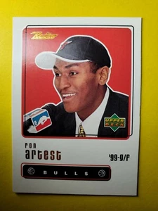 RON ARTEST - RC ROOKIE #97 CHICAGO BULLS - ST. JOHN'S - 1999-00 UPPER DECK RETRO - Picture 1 of 3