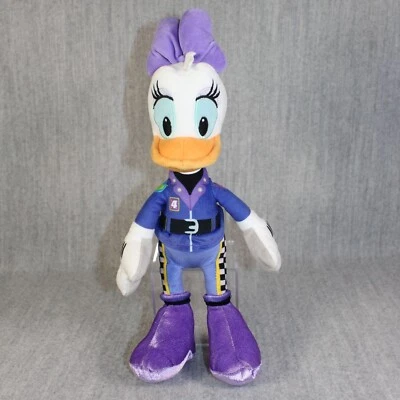 DAISY DUCK Disney Nicotoy Car Racer Plush Stuffed Animal Cuddly Soft Toy 2019 - Bild 1 von 4