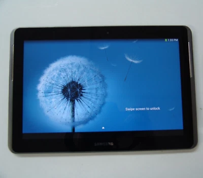 Samsung Galaxy Tab 2 10.1 SGH-i497 16GB (ATT) 10.1" SILVER FREE BUNDLE & SHIP - Image 1 of 3