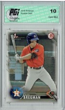 Alex Bregman 2016 Bowman #BP4 1st Rookie Card PGI 10