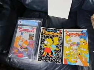 Cómic de Los Simpson 1, 3 y 4 grados 9,8 - Imagen 1 de 4