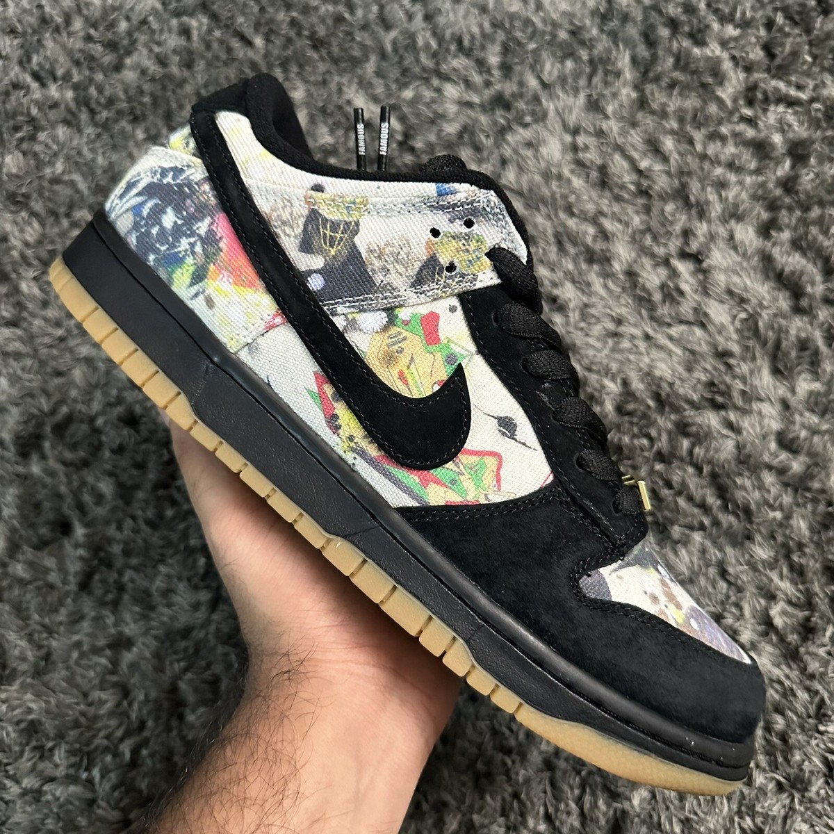 Nike SB Dunk Low x Supreme Rammellzee for Sale Nike SB Dunk Low x Supreme Rammellzee for Sale
