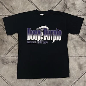 Vintage Deep Purple 2004 Bananas Tour Band T Shirt - MEDIUM Mens Promo Y2K Old - Picture 1 of 10