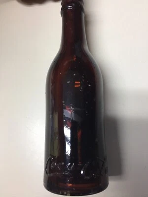 Raro Fayetteville, Tn Ámbar Coca Cola-Botella Lateral Recta Tennessee-chip en Labio Foto 1 de 4