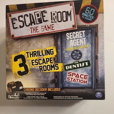 Escape Room The Game - 3 Thrilling Escape Rooms - New  - Image 1 of 4