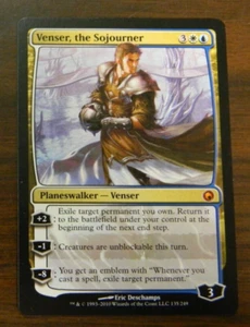 MTG Scars Of Mirrodin Venser, The Sojourner Unplayed Excellent - NM - Picture 1 of 2