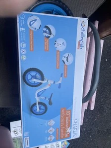 🚲 Chillafish Charlie ❖ 10" Kids' Balance Bike ❖ Blue/White ❖ 18-48 Months 👀⇩  - Picture 1 of 3