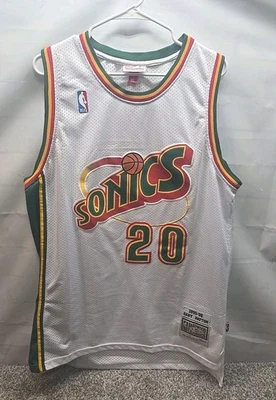 Camiseta deportiva Mitchell & Ness Swingman 95-96 Gary Payton #20 Supersonics para hombre talla XL Foto 1 de 4