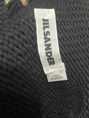 Jil Sander Women's BLUE Size 38  cardigan Full Zip 70%cotton Made From Italy - Image 1 of 4