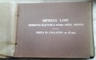 ALBUM IMPRESA LONI FERROVIA ELETTRICA ROMA OSTIA LIDO STAZIONE BAR FOTOGRAFICO