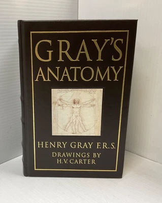 Gray's Anatomy By Henry Gray 15th Edition Hardcover Book 1995 Leatherbound - Image 1 of 4