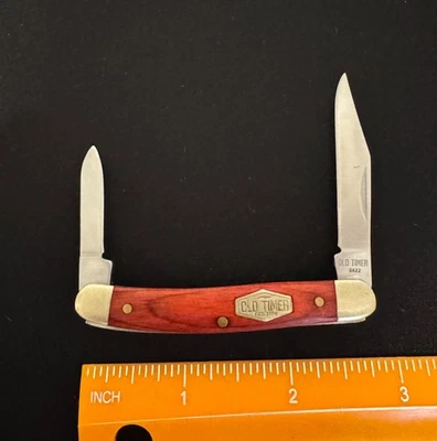Navaja de bolsillo con mango de madera Schrade Old Timer 0622 Foto 1 de 4