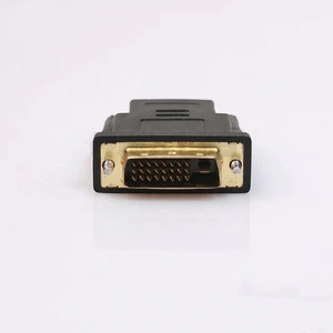 DVI-D Dual Link 24+1 Male to HDMI Female Adapter Connector Converter PC Monitor - Zdjęcie 1 z 4