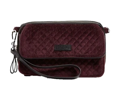 Vera Bradley tiracolo em vinho amora nova com etiquetas - Imagem 1 de 3