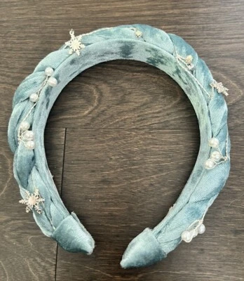 Girls blue Elsa Disney frozen themed headband - Image 1 of 3