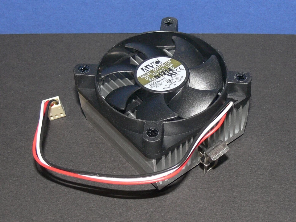 AVC C6010B12H CPU Cooler for Socket A/462 Fan 60 x 10 Bearings New - Image 1 of 4