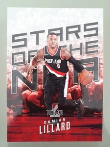 2017-18 Panini Prestige Damian Lillard #14 Stars of the NBA NBA NBA Basketball - Picture 1 of 2