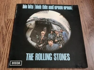 THE ROLLING STONES - BIG HITS (HIGH TIDE & GREEN GRASS) LP GREEN DECCA LABEL EX - Picture 1 of 9