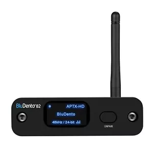 BluDento B2 True Hi-Fi aptX HD LDAC Bluetooth Music Receiver v5.1 ESS DAC - Picture 1 of 12