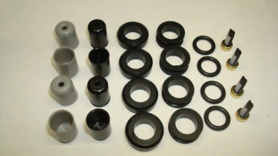 Mazda RX7 13B Rotary Top Feed Fuel Injector Seal, O-Ring, Filter Pintle Cap Kit  - Image 1 of 4
