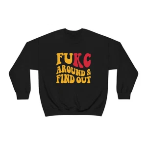 FU KC | Around and Find out | Kansas City Chiefs | Unisex Sweatshirt - Bild 1 von 28