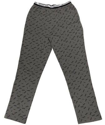 Pantalones de pijama gris Michael Kors MK con monograma para hombre Foto 1 de 4