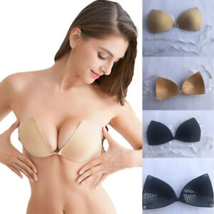 Silicone Transparent Shoulder Womens Bra Push Removable Back Up Straps Crossing