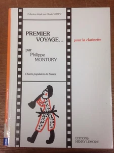 Lemoine: Premier Voyage par Philippe Montury Pour la Clarinette: Music Score - Picture 1 of 1