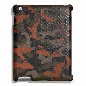 Coach Heritage Signature Fatigue/Orange Camo IPad Case Cover (F64219) - $128 - Picture 1 of 1