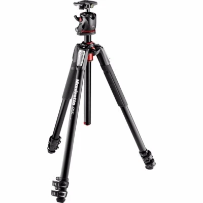 Manfrotto MK055XPRO3-BHQ2 Aluminum Tripod with XPRO Ball Head and 200PL QR Plate - Image 1 of 4