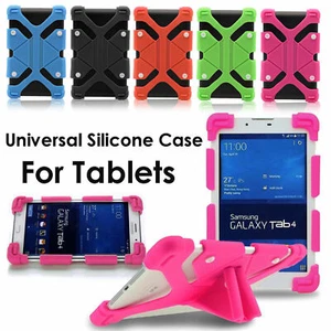 For 10 ~ 10.1" inch Android Tablet Universal Kids Shockproof Silicone Case Cover - Picture 1 of 24