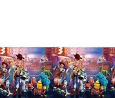 Toy Story 4 Table Cloth / Balloon Set Toy story party supplies - image 1 of 4