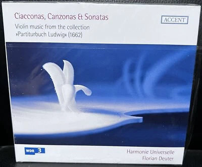 Harmonie Universelle - Ciacconas, Canzonas & Sonatas Violin Music (CD)NEW/SEALED - Image 1 of 2