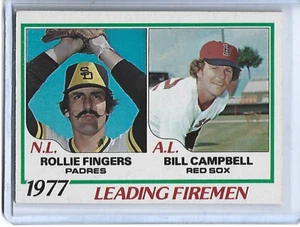 Rollie Fingers/Bill Campbell 1978 Topps Baseball Leading Firemen Karte #208 - Bild 1 von 2