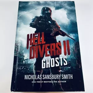 SIGNED Hell Divers II Ghosts by Nicholas Sansbury Smith (HC, LARGE PRINT, 2021) - Picture 1 of 10