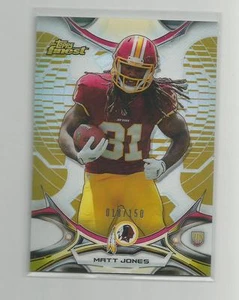 2015 Finest MATT JONES Gold Refractor 018/150 - Picture 1 of 1