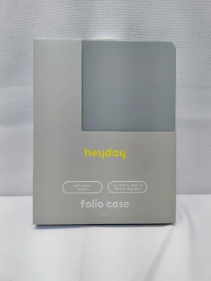 Heyday Misty Blue Folio Case for Apple iPad 8th Gen - 10.2 - 10.5 iPad Air - Image 1 of 4