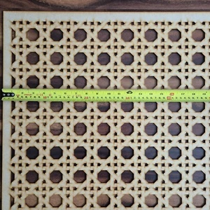 Radiador de malla perforado vintage decoración proyección 3 mm 6 mm de espesor MDF 0214 - Imagen 1 de 13