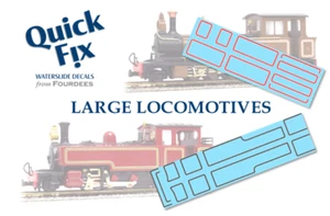 Decals for Fourdees Locomotive Kits - Large Locomotives - Picture 1 of 5