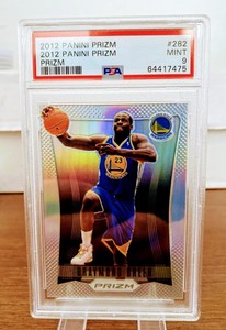 2012/13 PANINI PRIZM PRIZMS  DRAYMOND GREEN #282 RC ROOKIE PSA 9 MINT!!