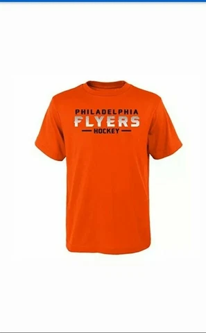 NHL hockey youth boys Large(14/16)Philadelphia Flyers,Short Sleeve Tee Cover
