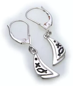 Pendientes colgantes de mujer plata de ley 925 decorados baratos - Imagen 1 de 2