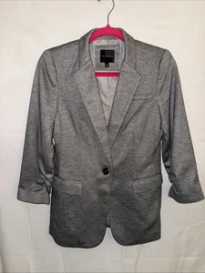 The Limited Damen Gr. S grau, gefüttert 1 Knopf Anzug Sakko Blazer, Polyester - Bild 1 von 5