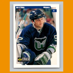 Jeff ONeill #117 1997-98 Collectors Choice Hartford Whalers Hockey Card NHL - Picture 1 of 3