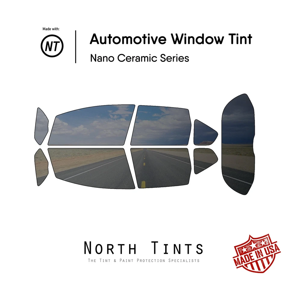 Nano Ceramic PreCut Window Tint Film Automotive Glass for Honda Fit 2009-2013 - Image 1 of 4