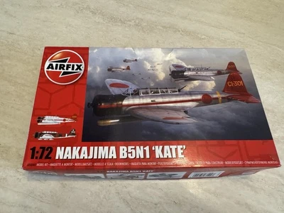 Kit di montaggio aereo Airfix Nakajima B5N1 KATE 1:72 2015 nuovo in box - Immagine 1 di 4